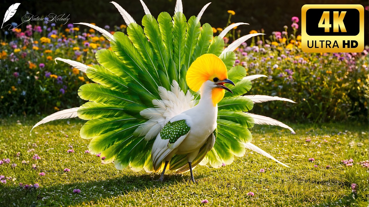 Most Beautiful & Strangest Tropical Birds You&rsquo;ve Never Seen | 4K Nature Sound ASMR
