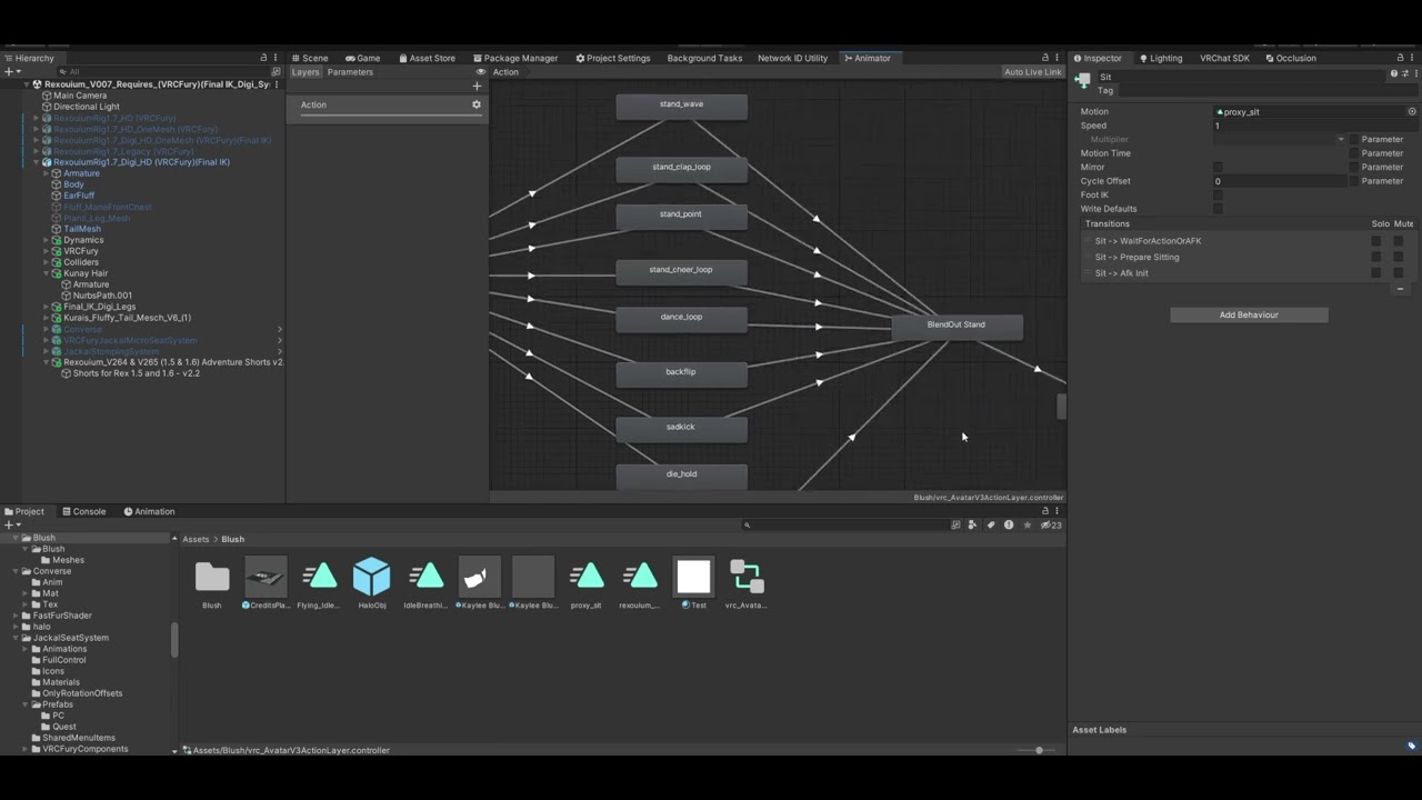 Unity for VRChat #2 🎮 Animate Animationlayers
