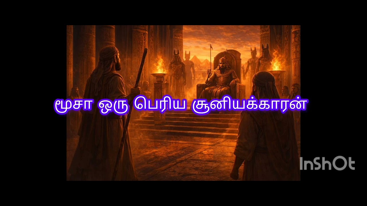 நபி மூஸா அலைஹி வஸ்ஸலாம் அவர்களின் வாழ்க்கை வரலாறு 