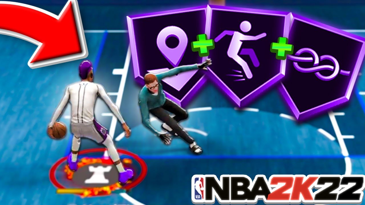 HOF ANKLE BREAKER + HOF SPACE CREATOR + HOF TIGHT HANDLES in NBA 2K22 is a GLITCH