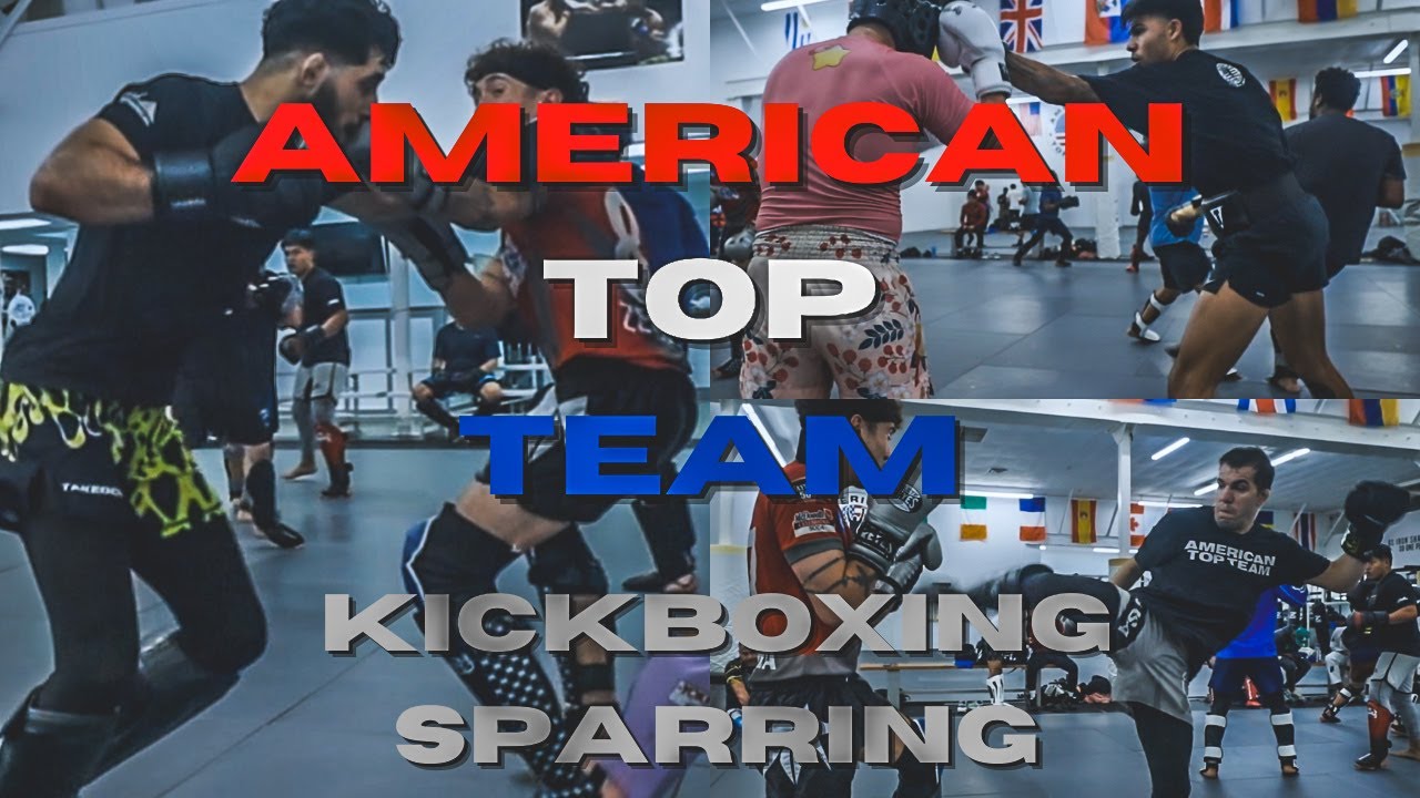 AMERICAN TOP TEAM Kickboxing SPARRING #boxing #muaythai #mma #sparring #kickboxing #training