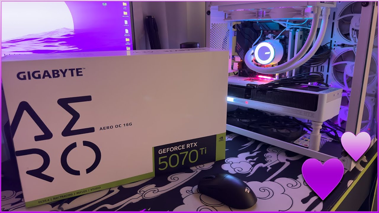RTX 5070 Ti AERO OC GIGABYTE VALE A PENA? 🔥 | Unboxing + Testes em Jogos