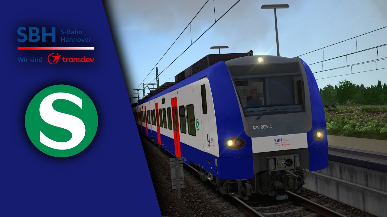 Mit der BR425 der S-Bahn Hannover auf der S5 | Train Simulator | JM Simulation