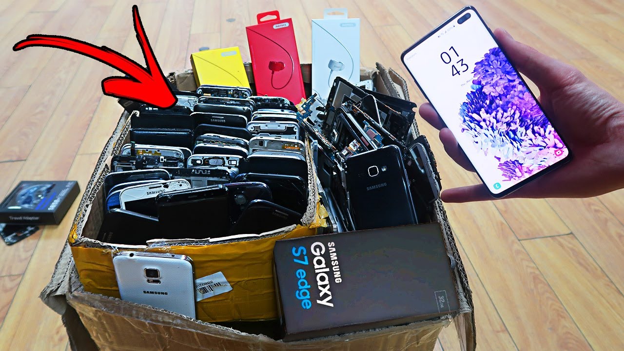 DUMPSTER DIVING SAMSUNG STORE!! MASSIVE STORE CLEAN OUT!!