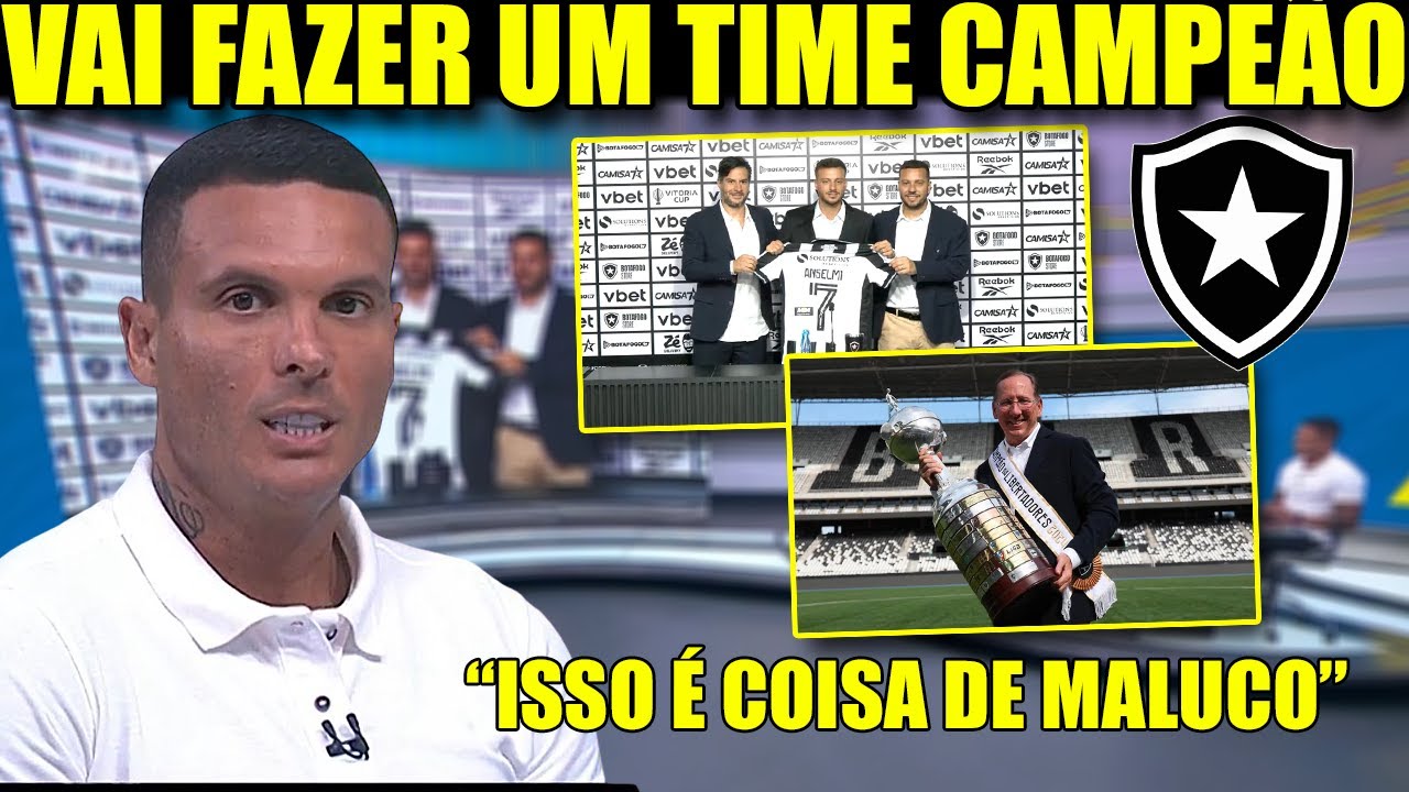 COMENTARISTA FALOU! VEM MUITO FORTE MESMO, QUER SER CAMPEÃO! NOTÍCIAS DO BOTAFOGO HOJE