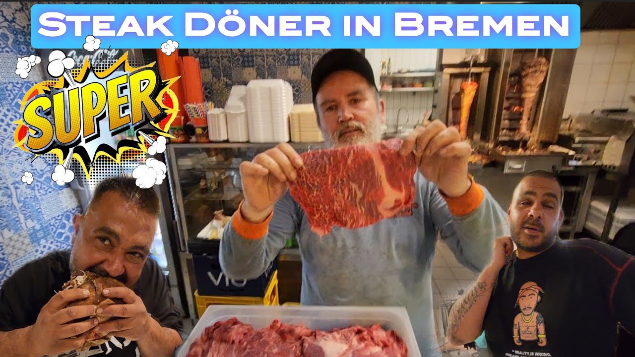 Steak Döner in Bremen. Mich hat er Überzeugt. Umzug Stress. Möbel