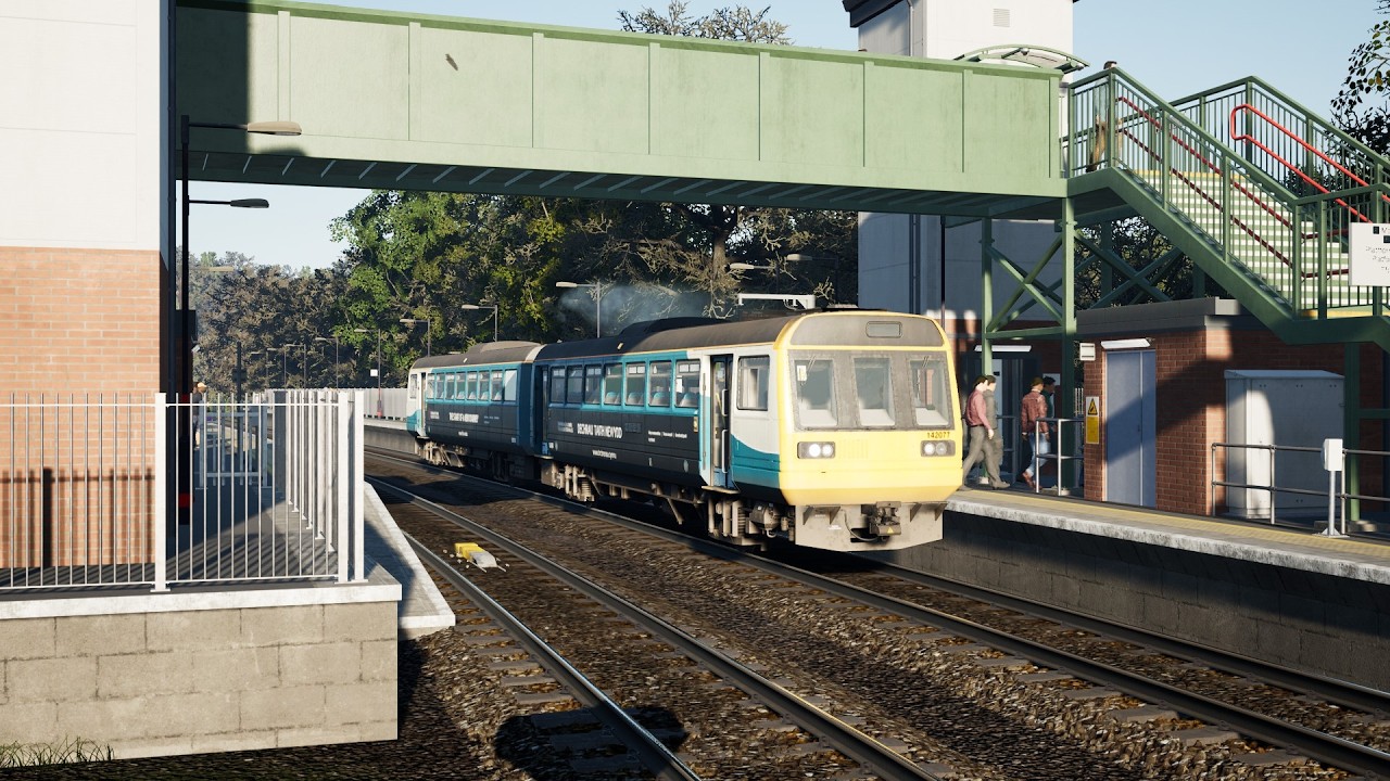 Around Cardiff Central we go