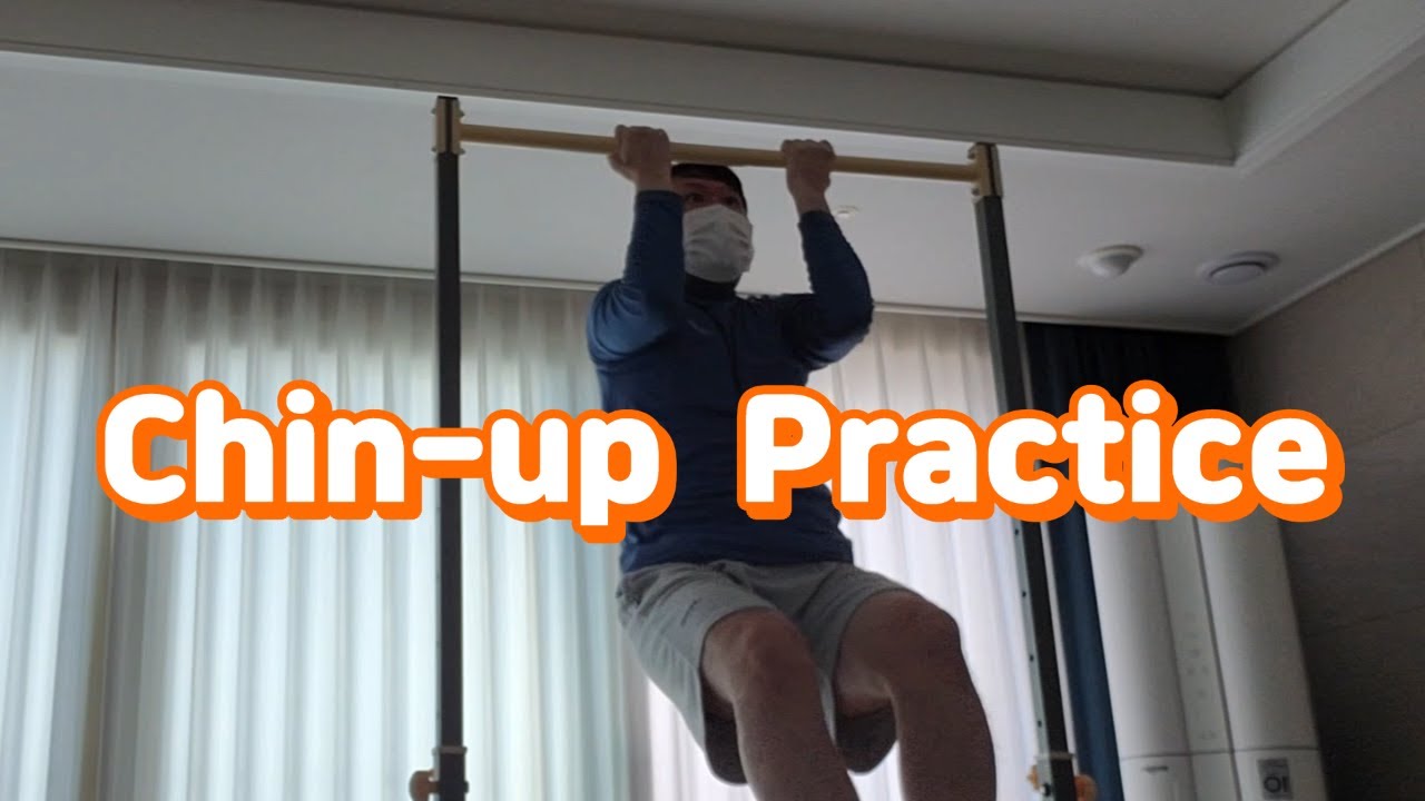 Chin-up Practice & Dumbbell Curls 턱걸이 연습 & 덤벨컬 (2026.1.13) #backworkout #bicepsworkout #친업