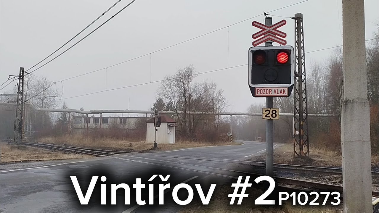 Železniční přejezd Vintířov #2 / (Vlečka) Railroad Crossing Vintířov #2 