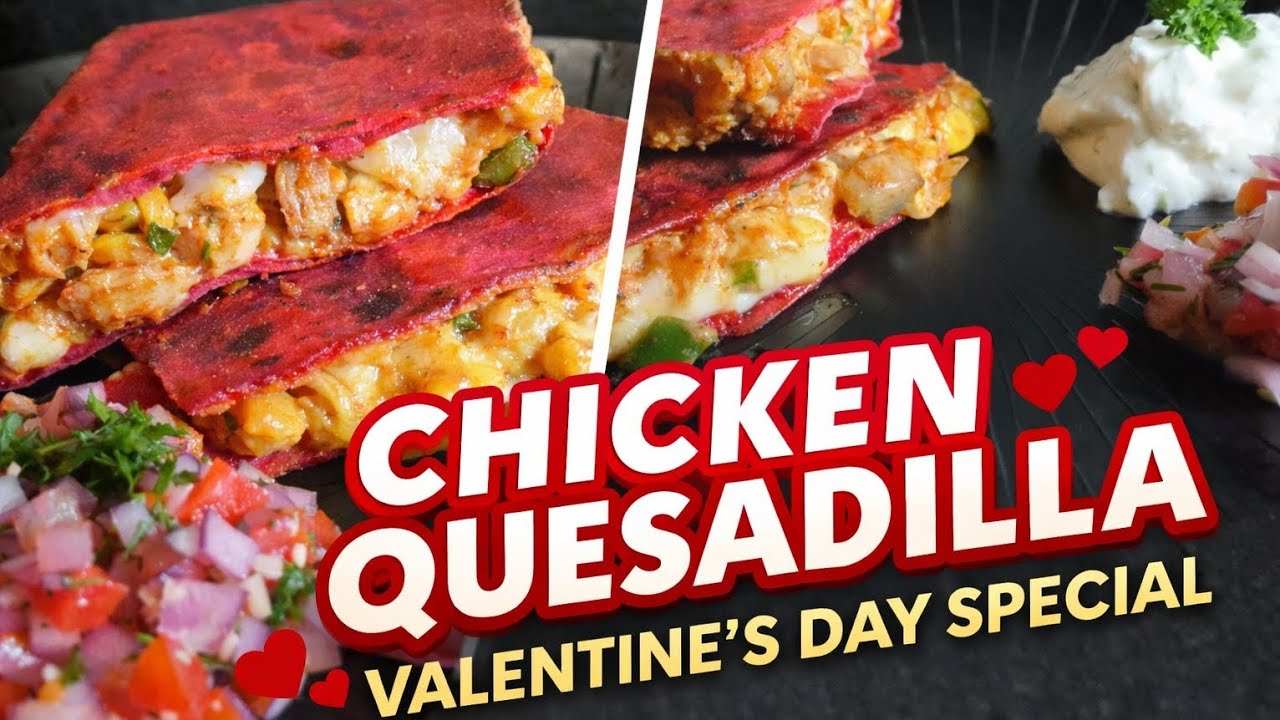 Easy Chicken Quesadilla Recipe