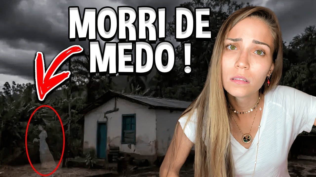 FIQUEI SOZINHA A NOITE NO SÍTIO (COM MUITO MEDO)