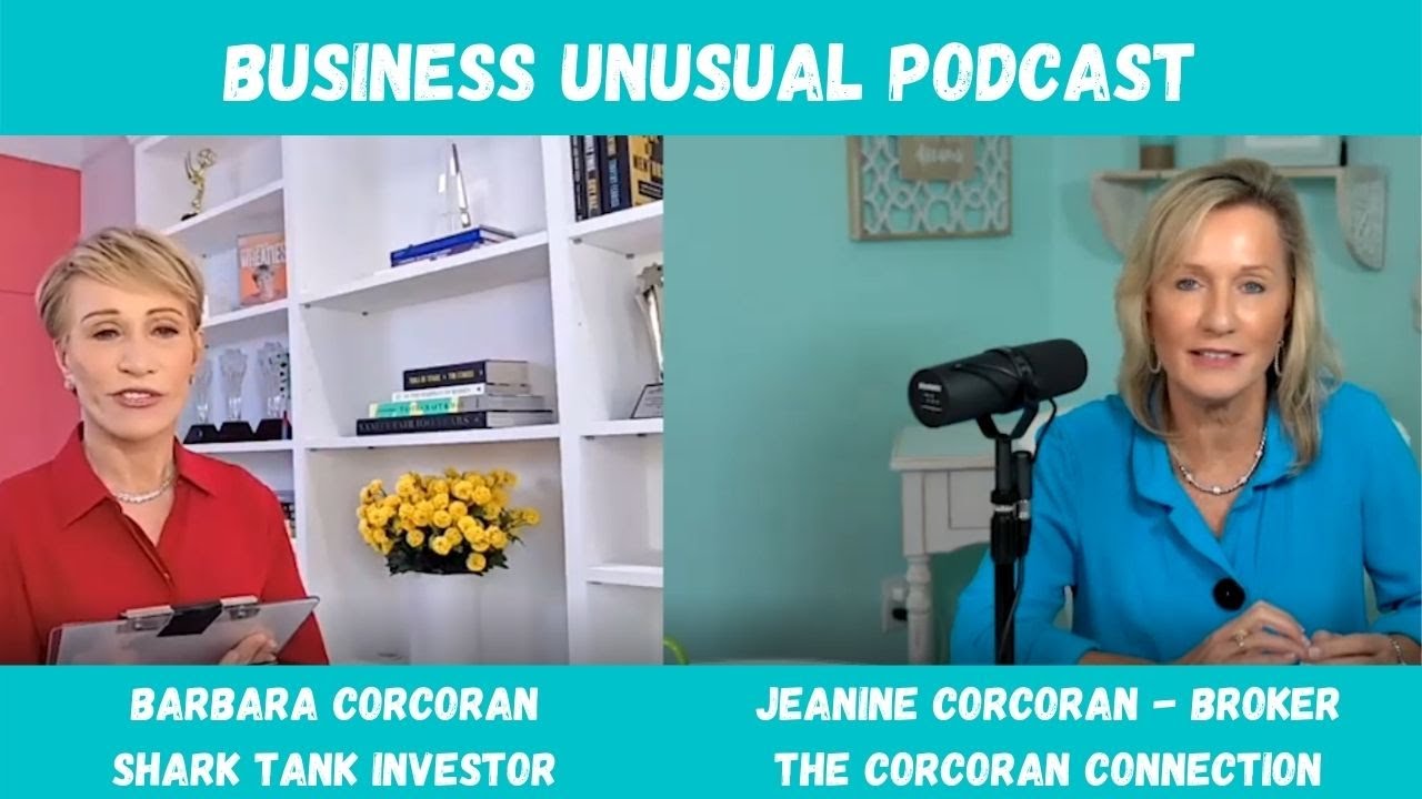 Business Unusual With Barbara Corcoran And Her Sister Jeanine Corcoran | 1-844-Corcoran