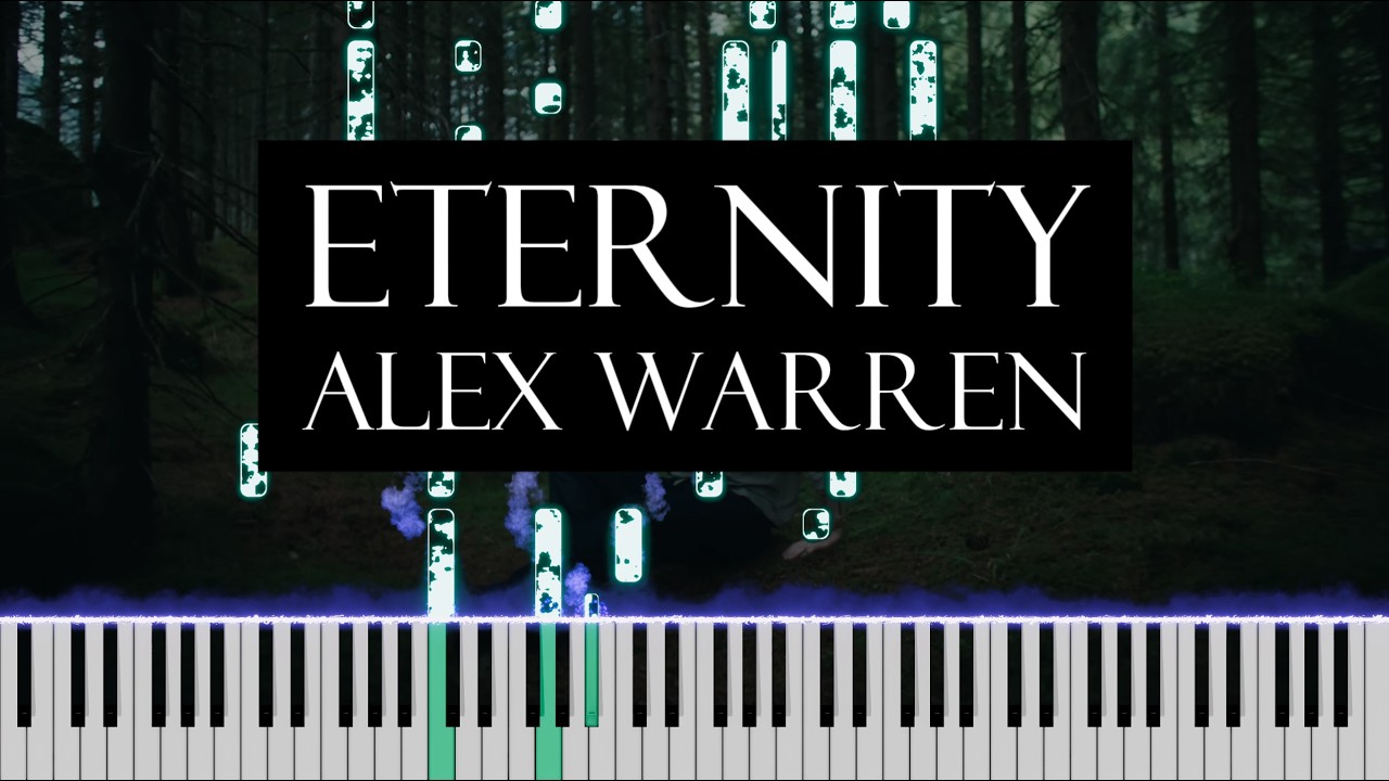 Alex Warren - Eternity (Piano Tutorial/Cover)
