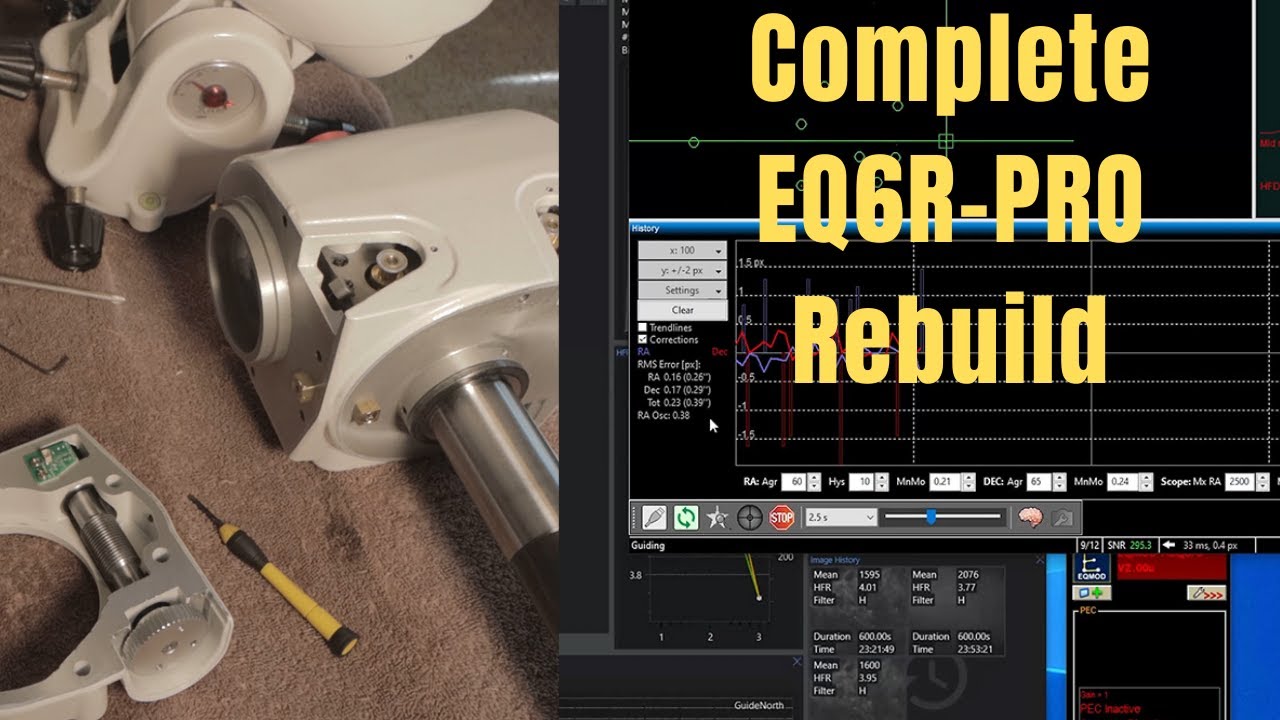 Rebuilding and Tuning the EQ6R-Pro Mount