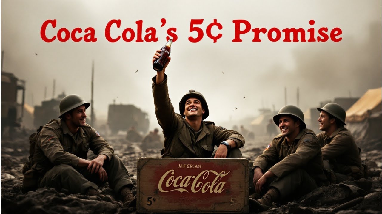 How Coca Cola Boosted WWII Morale with a 5&cent; Promise