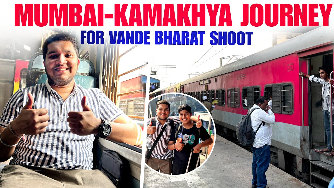 Mumbai-Kamakhya Journey In Rajgir Express (Part-01) 🚂😃 | General Coach Journey Experience 