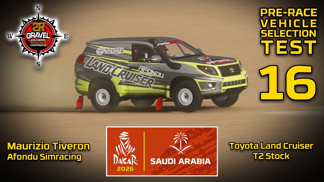 RW Gravel Dakar 2026 - TEST ::: Toyota Land Cruiser