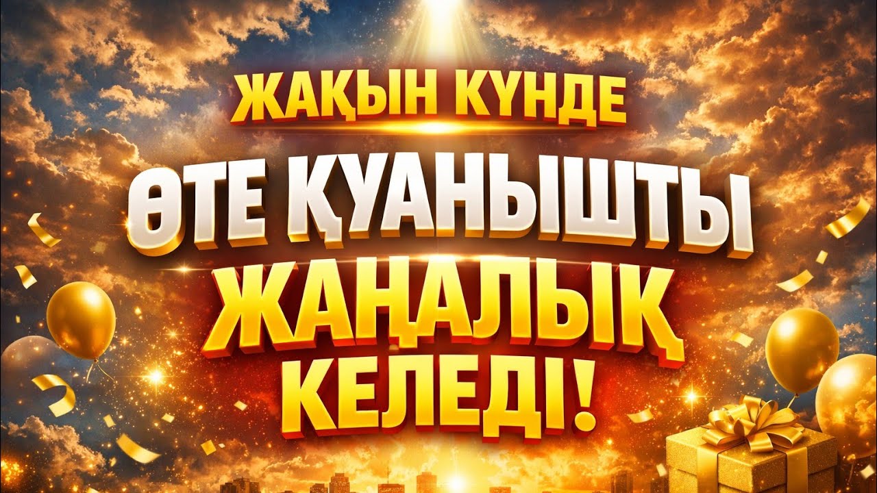 Жақын күнде үйіңізге өте қуанышты жаңалық келеді