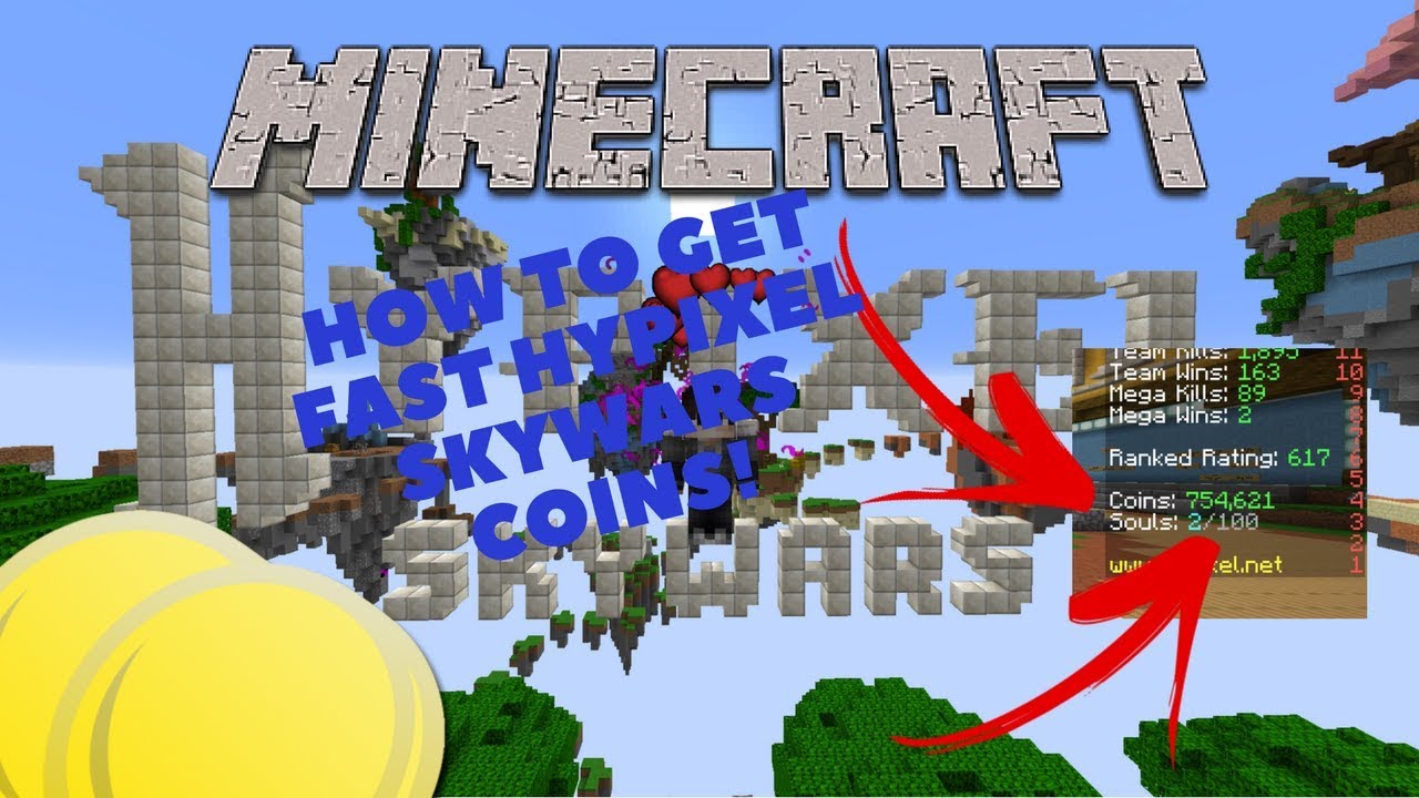 HOW TO GET FAST SKYWARS COINS IN HYPIXEL