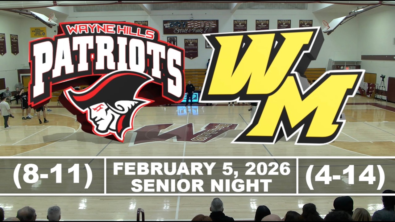 Wayne Hills vs West Milford Senior Night 2/5/26