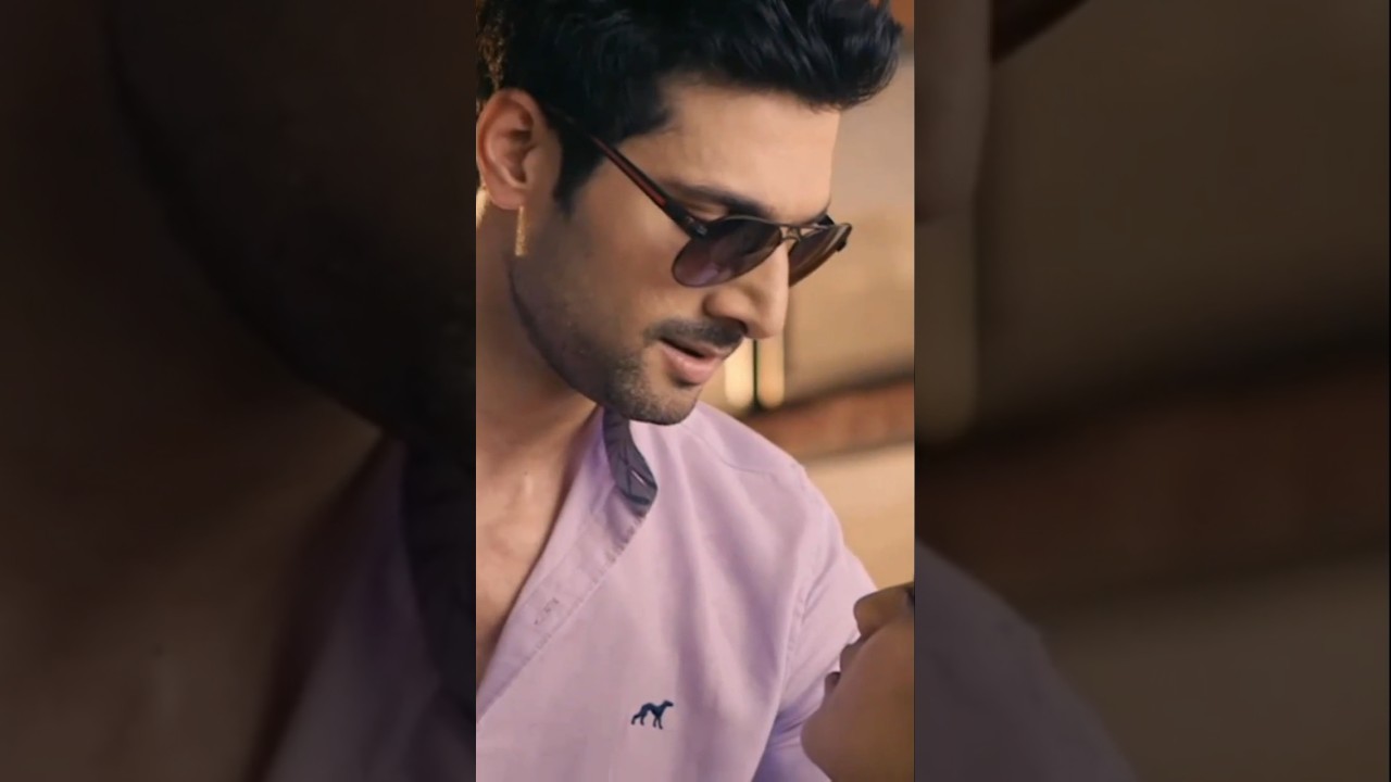when radhika slipped 😁 Arjun And Radhika❣️ Aham Sharma #shorts #viralvideo #trending #ahamsharma