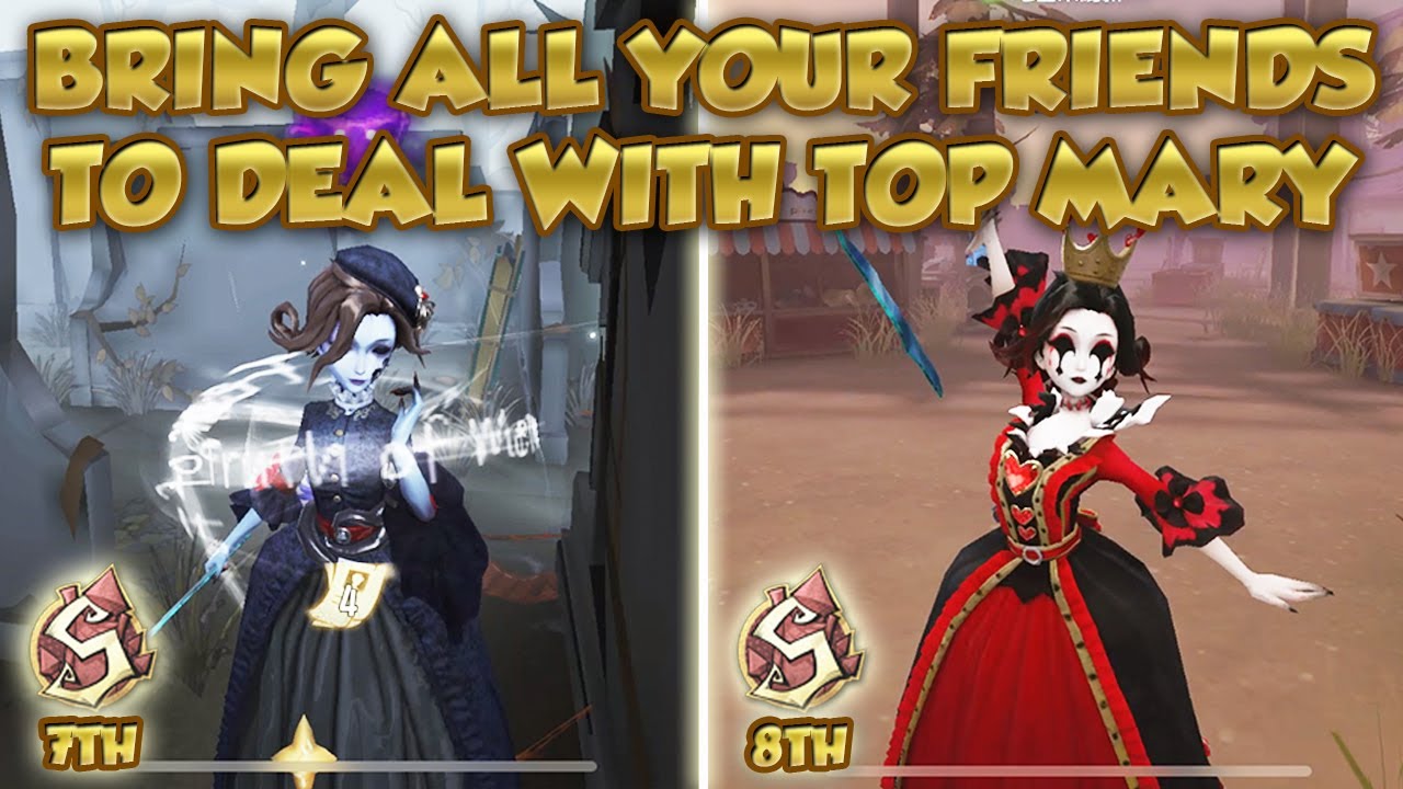 #58 High Rank Mary is Too Powerful For Survivor | Identity V | Bloody Queen第五人格|제5인격