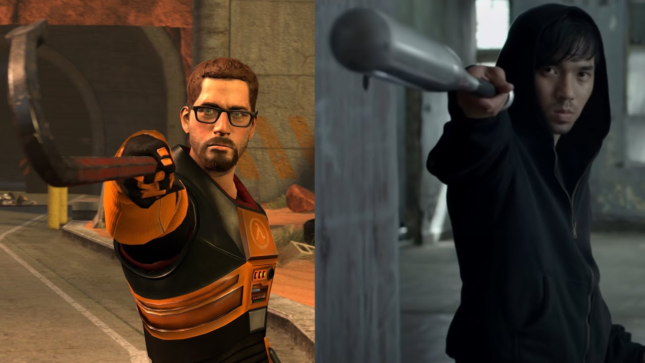 [SFM] Crowbar Fight - A Raid 2 Animated Recreation