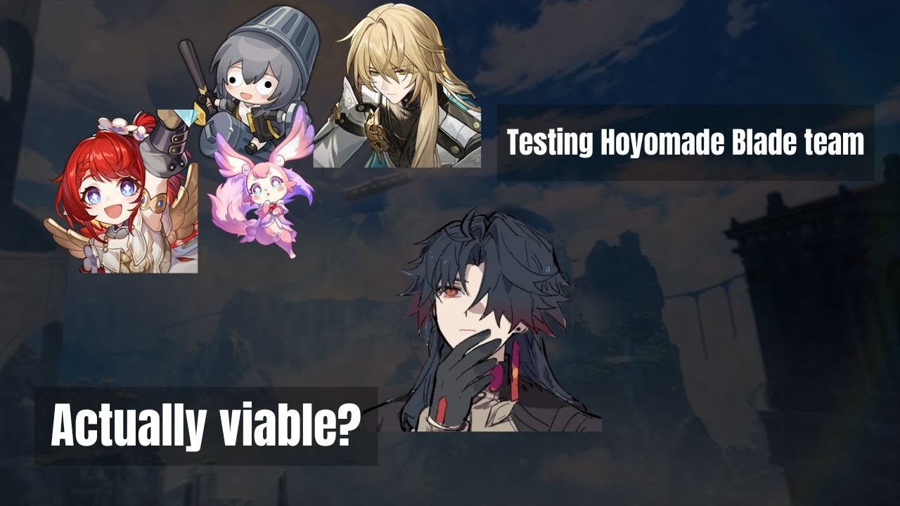 Testing Blade team from Hoyoverse (Honkai: Star Rail)
