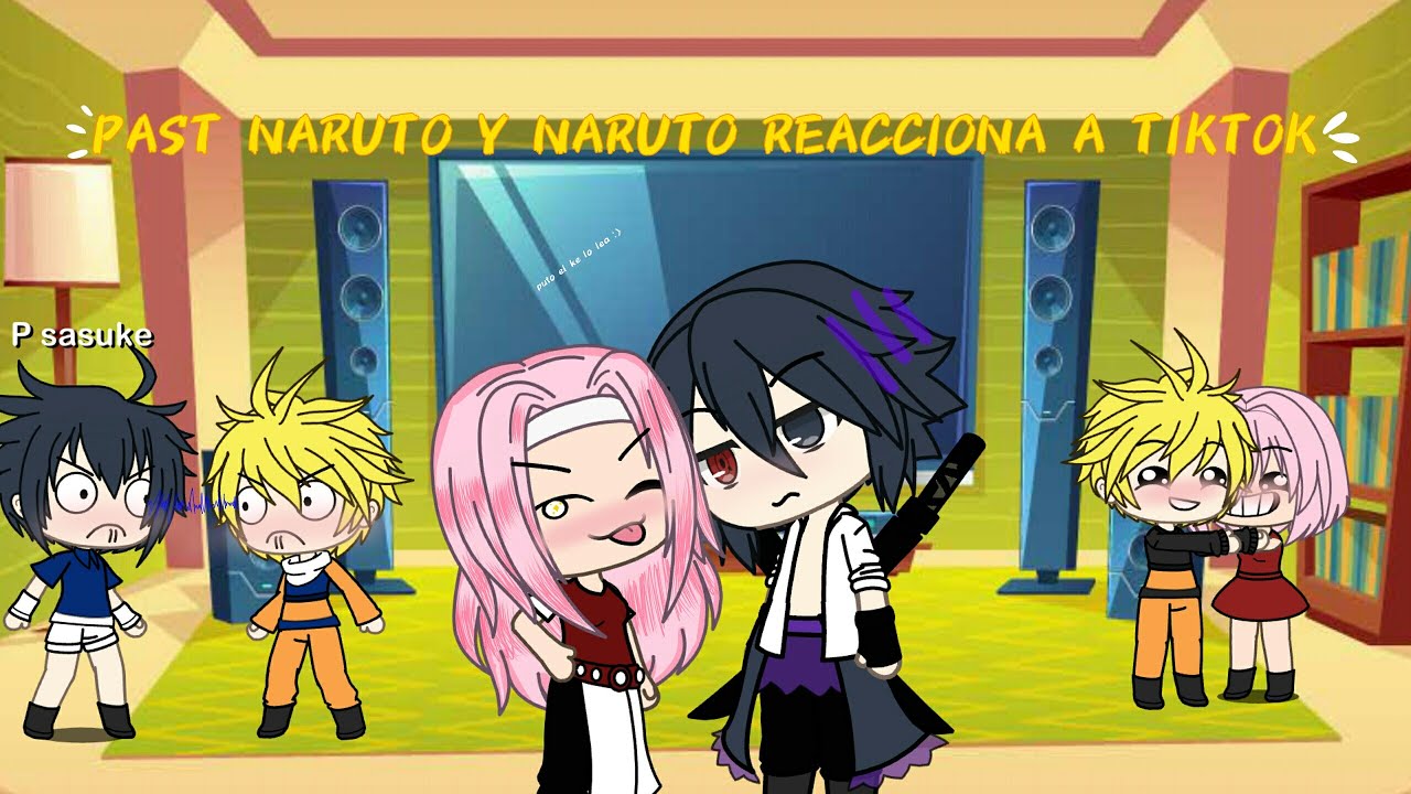 Past naruto y naruto reaccionan a tiktok |sasunaru| |sakuhina|