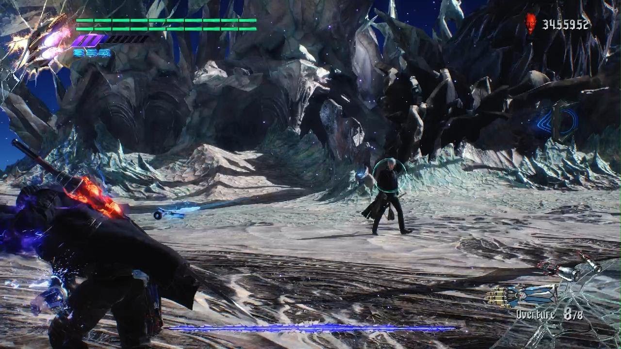 Nero can use Vergil's Summoned Sword for protection