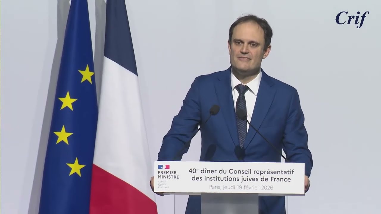 EN DIRECT | Dîner du Crif - Discours du président du Crif et du Premier ministre