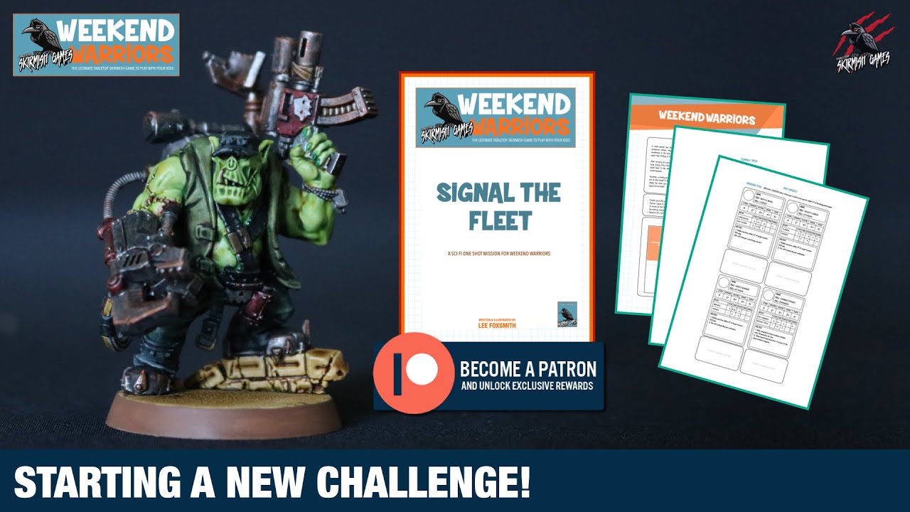 STARTING A NEW CHALLENGE! Weekend Warriors One Shots - A Fun Alternative Ruleset For Kill Team?