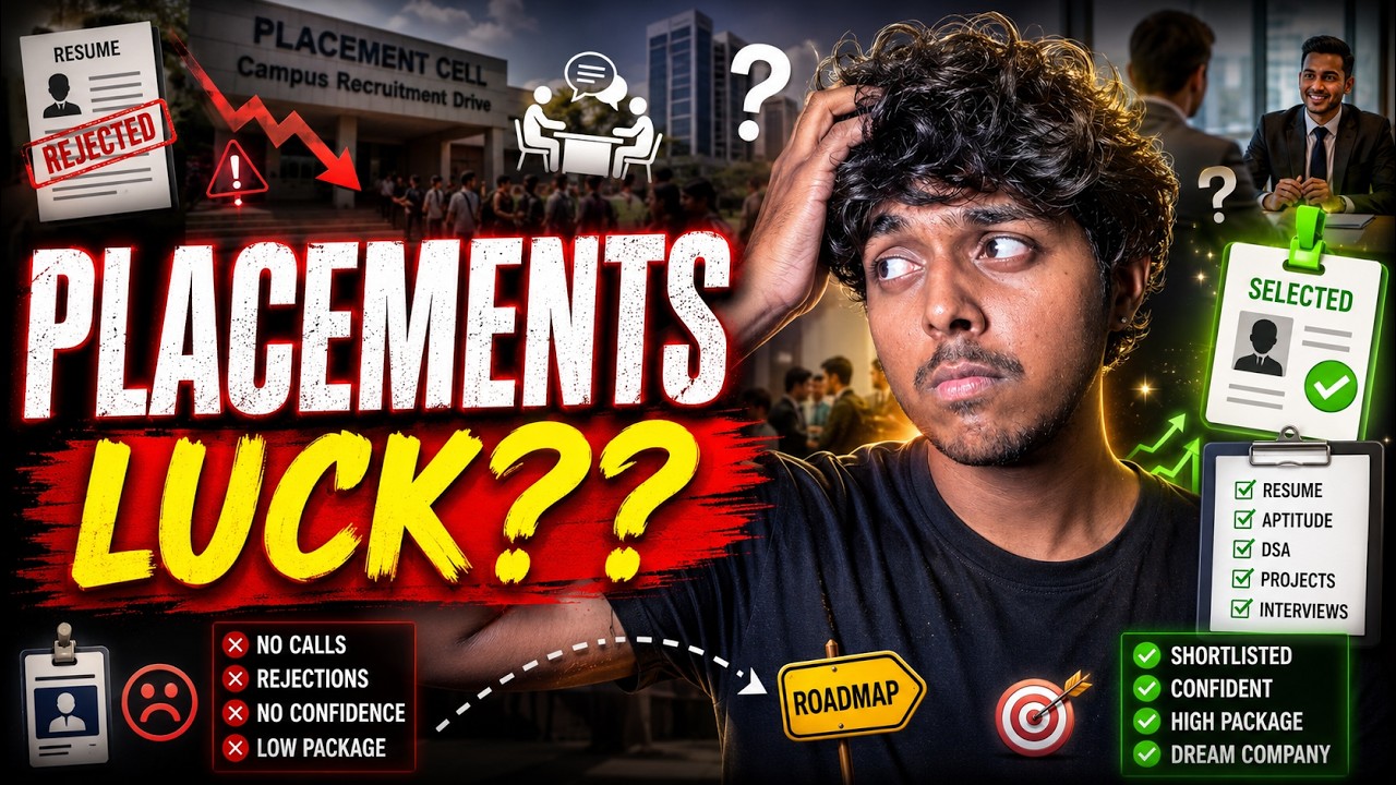 Here's What Nobody Tells You About Campus Placements 🔥