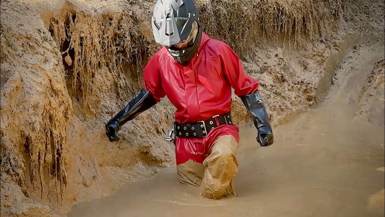 MX and PVC gear in deep, sloppy mud