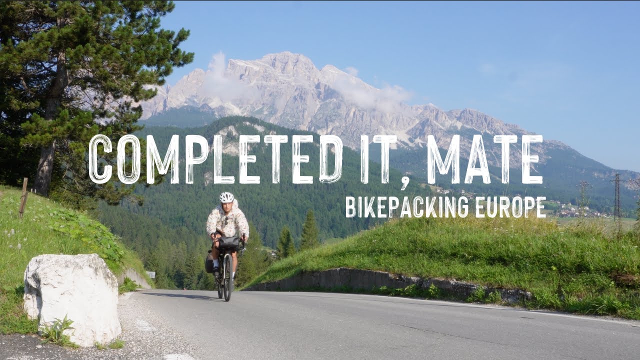 BIKEPACKING UK TO ITALY | CYCLED 2100KM  | COMPLETED IT MATE