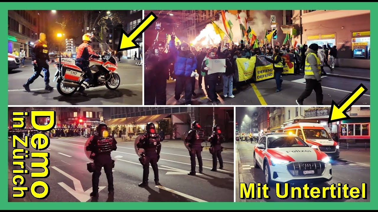 Schon wieder eine Demo in Zürich??? Die Polizei ist vorbereitet!