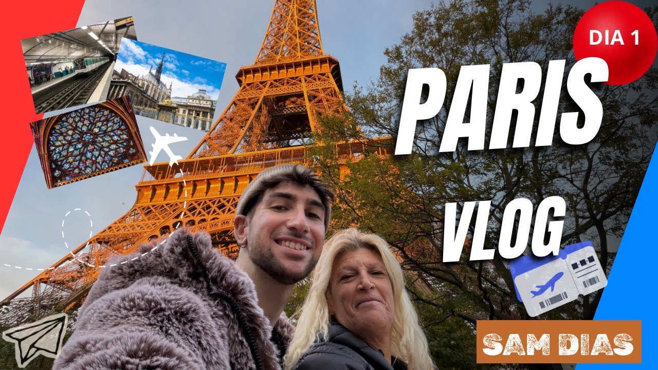 COMO É SUBIR A TORRE EIFFEL??😱 - Mostrámos tudo ! SAINTE-CHAPELLE, NOTRE DAME e muito mais…