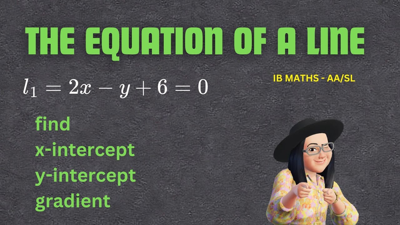 Linear function | IB Maths AA - SL