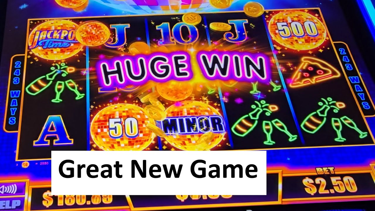The Super Big Win on New Game! Jackpot Time Slot!! IGT Everi Game