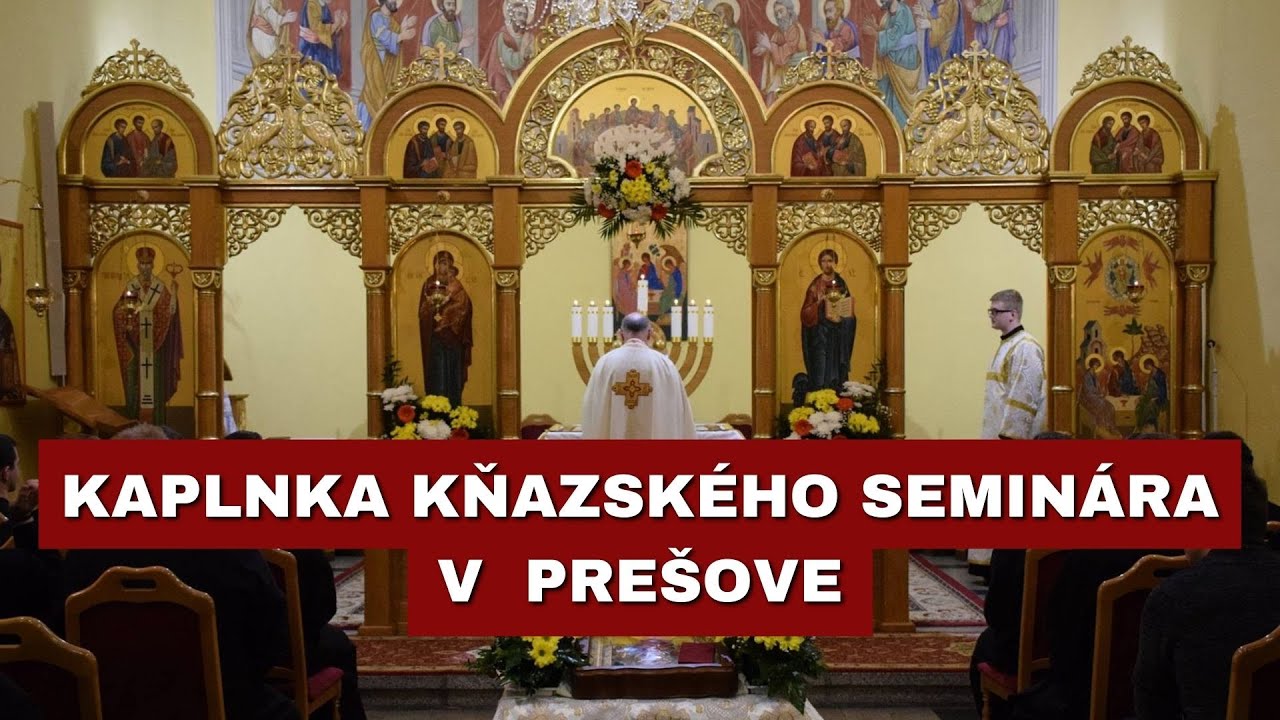 🎥NAŽIVO: Akatist k sv. Duchu z kaplnky kňazsk&eacute;ho semin&aacute;ra v Pre&scaron;ove
