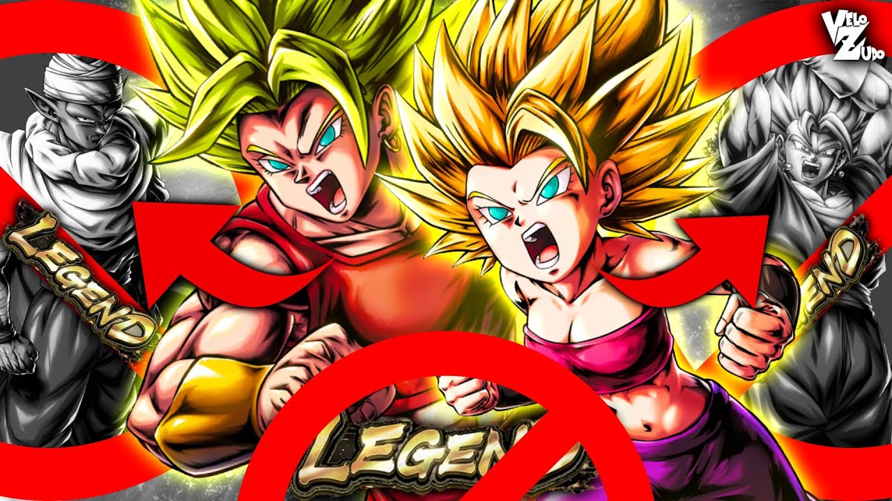 A NOVA ANTI-LEGEND 2.0?! Kale & Caulifla ESTÃO INSANAS! | Dragon Ball Legends