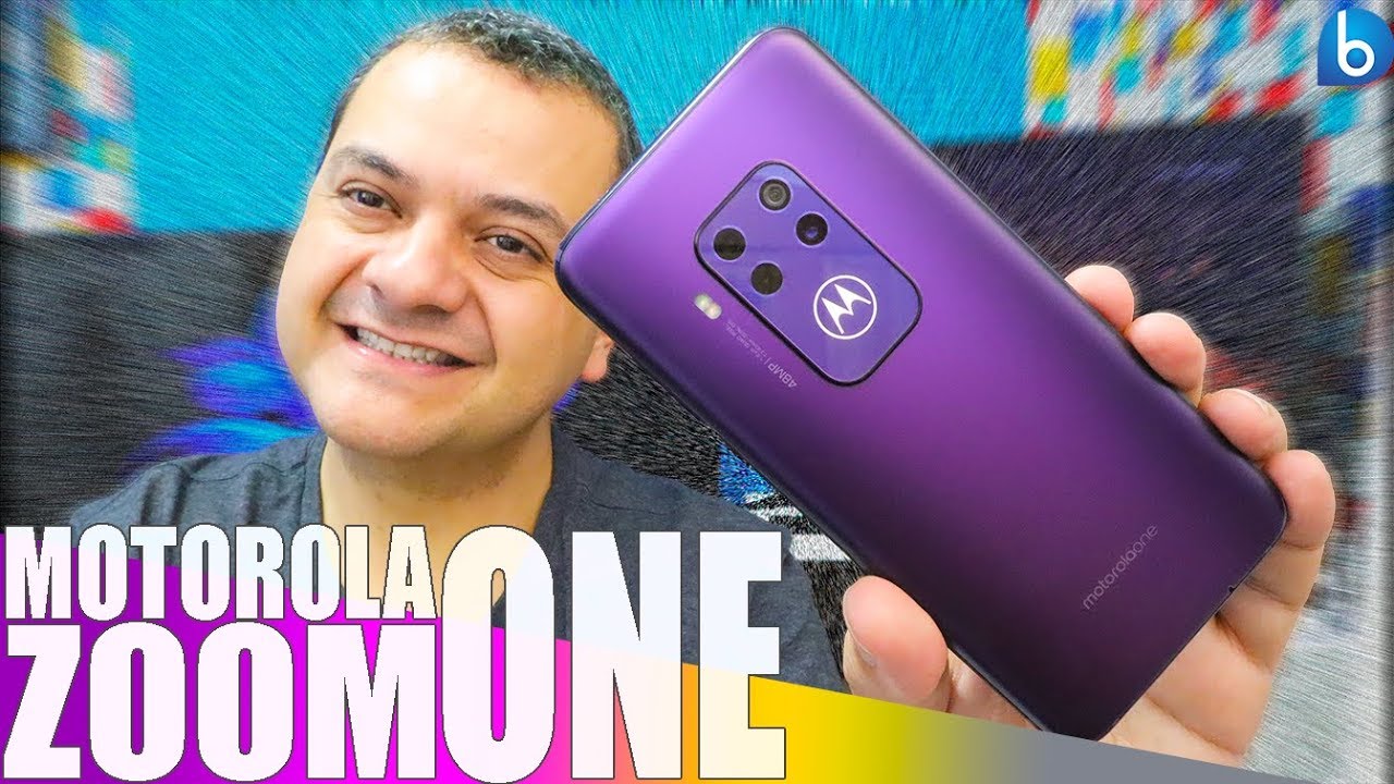 MOTOROLA ONE ZOOM COM 4 CÂMERAS!!! ANÁLISE / REVIEW