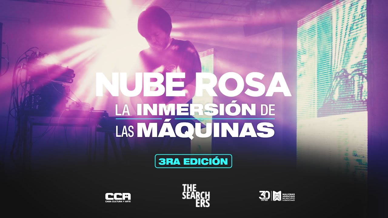 NUBE ROSA - SESIÓN EN VIVO EN "LA INMERSIÓN DE LAS MÁQUINAS"