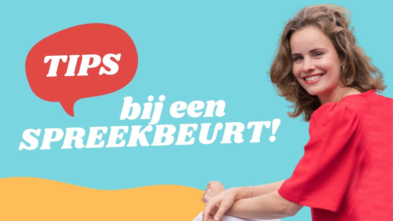 TIPS bij een SPREEKBEURT! | MindTuning YOUTH