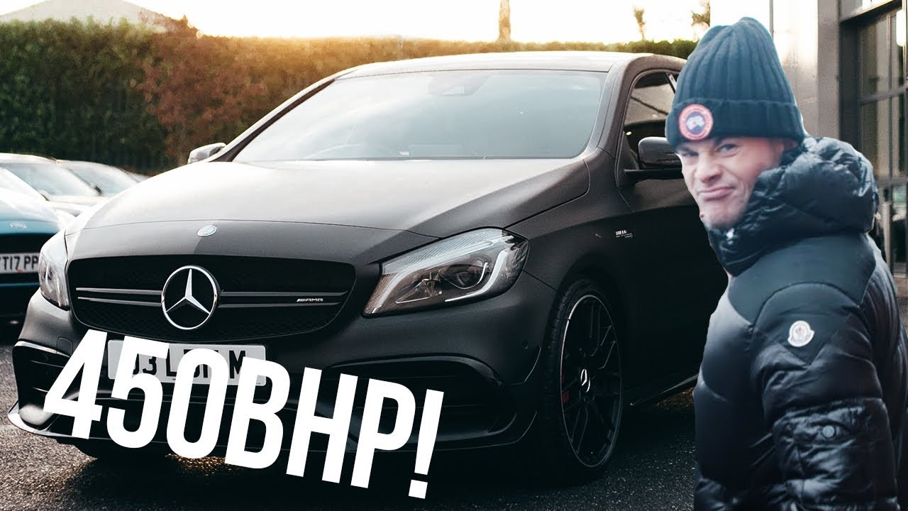 Настраиваю свой A45 AMG до 450 л.с.!