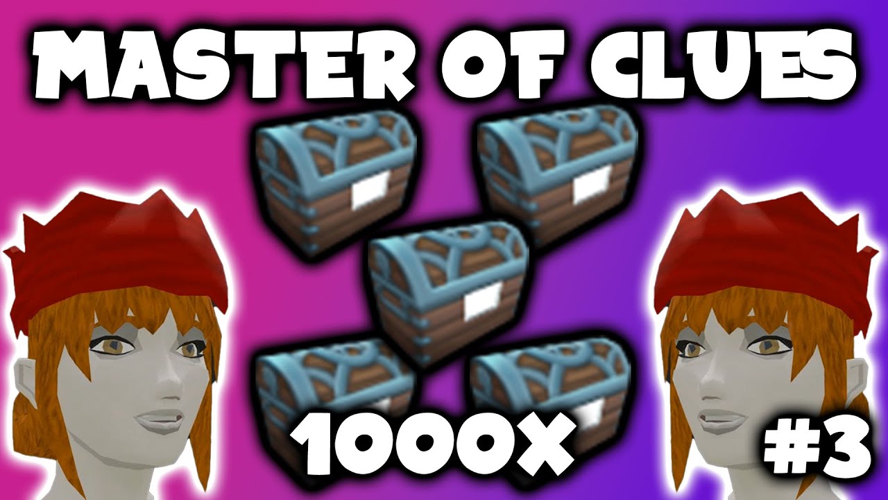 Master Of Clues #3 (Loot From 100 Hard and 100 Elite Clue Scrolls)