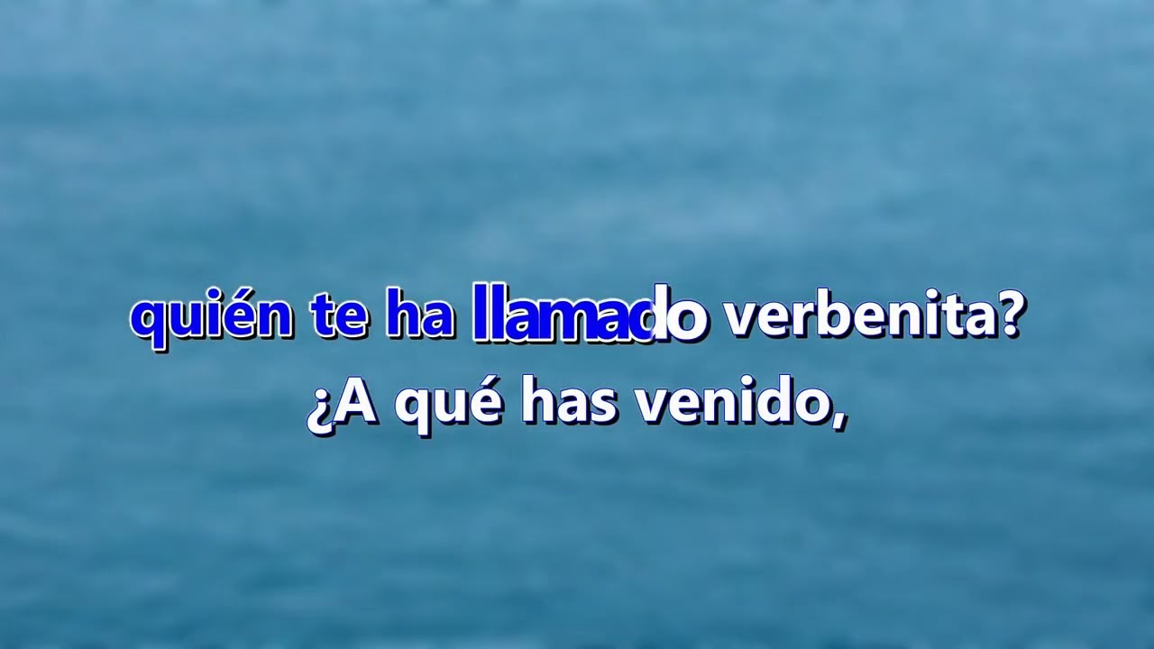 SAVIA ANDINA - VERBENITA (KARAOKE)