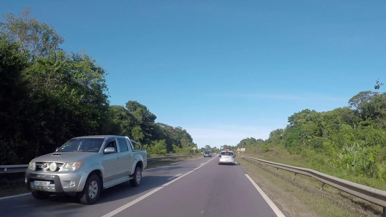 France Guyane française Route Aéroport Cayenne Centre ville, Gopro