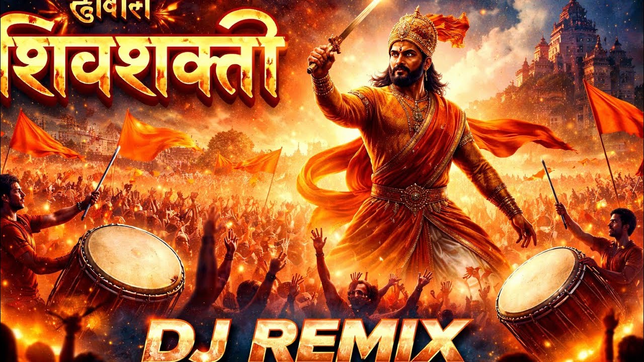 तुफान शिवशक्ती 🔥 DJ Remix | जय भवानी जय शिवाजी | Marathi Song 2026