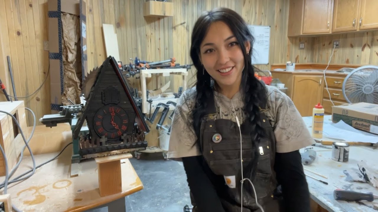MAKING A HAUNTED HOUSE CUCKOO CLOCK